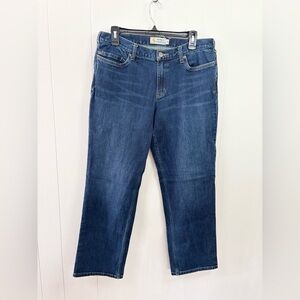 Carhartt original fit straight leg jeans blue women’s size medium 12 short